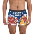 thumbnail image 7 of Saiise Sml Jeffy P Men's Underwear Boxer Briefs Cotton Trunks Short Leg Underwear (S-XXL), 7 of 7