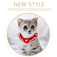 thumbnail image 1 of Flower Design Pet Collar Adjustable Cat Collar Comfortable, 1 of 3