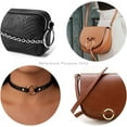thumbnail image 4 of 4pcs O Ring Strong Metal Welded O-Ring Circle Loop Buckle for Purse Bag Collar Leather Craft SCOG (2 Inch, Silver), 4 of 5