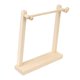 thumbnail image 5 of Organizador de collares vertical decorativo para colgantes, llaveros y pulseras. Madera clara, 5 of 9