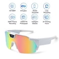 thumbnail image 2 of Smart Video Camera Sunglasses, HD 1080P Wearable Action Camera for Outdoor Sports, Polarized Lens Recording Glasses for Biking, Fishing, and Hunting, Gift for Men/Women, 2 of 6