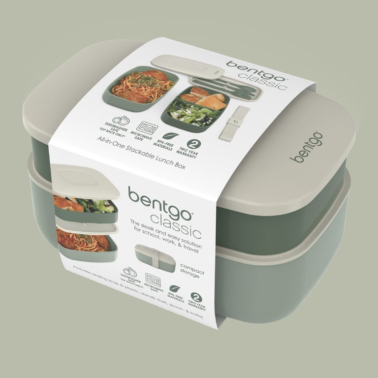 Bentgo Classic Adult Bento Box, Stackable 3-Compartment photo 7