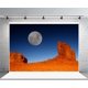 thumbnail image 2 of ABPHQTO Fondo de luna llena 150x220 cm Fondo de fotografía Monumento Valle Cielo azul Niños Bebé Niños Fotos fotográficas Accesorios de estudio de video, 2 of 3