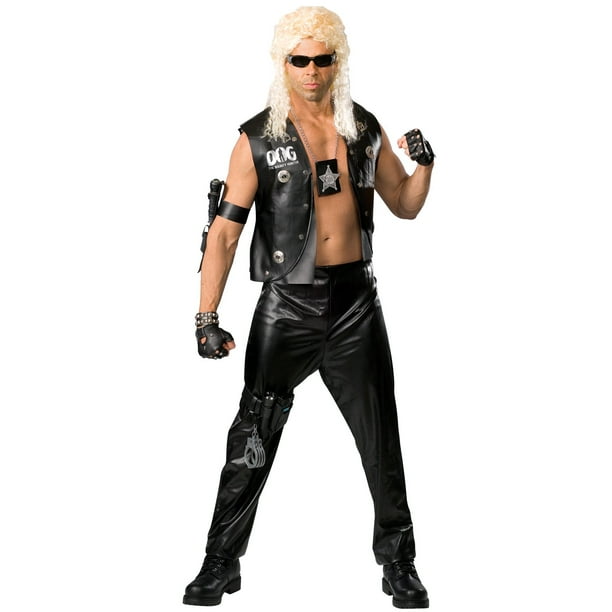 Dog The Bounty Hunter Halloween Costume 2022 Dog The Bounty Hunter Adult Halloween Costume Walmart Com