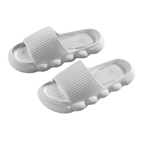 

VerPetridure White Sandals Women Women s Flat Shoes Ladies Beach Sandals Summer Non-Slip Causal Slippers