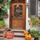 thumbnail image 4 of Signo de Boo y calabaza de madera, signo de agradecimiento y bendición, cosecha, decoración de Halloween, decoración de puerta de pared colgante de Acción de Gracias, 4 of 5