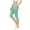 Dusty Jade, variant on Women's High Waist Pocket Activewear Leggings, Army Green, Capri, S