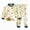 H154-AG, variant on TOWED22 Toddler Infant Girls 2 Piece Fall Clothing Set Long Sleeve Round Neck Top and Elastic Waist Joggers Outfits Clothes(Light Blue,3-4 Y)