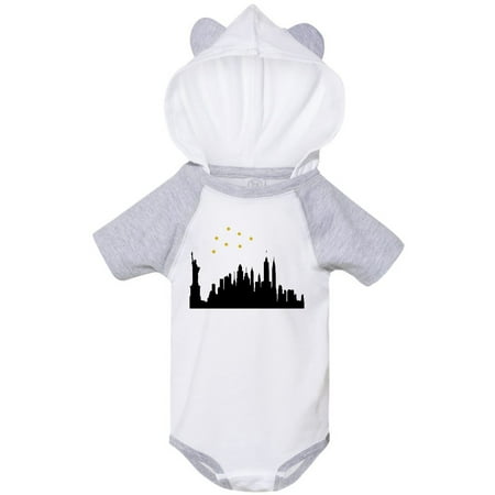 

Inktastic New York Skyline Gift Baby Boy or Baby Girl Bodysuit