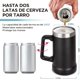 thumbnail image 3 of 2 Piezas Tarro Cervecero de Acero Inoxidable, Tarro de Cerveza Doble Pared Térmica, Hasta 12 Horas Frío y 6 Horas Caliente, 3 of 4