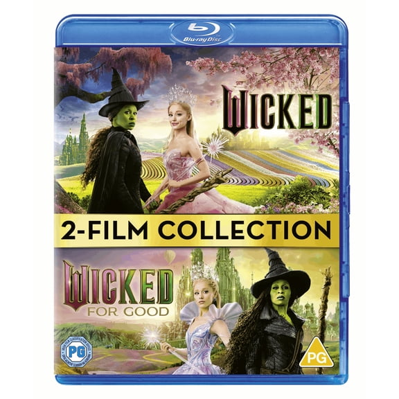 Wicked: 2-movie Collection (Blu-ray) Jeff Goldblum Jonathan Bailey Michelle Yeoh Cynthia Erivo