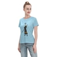 thumbnail image 4 of Women's Basic Short Sleeve T-Shirt One Piece Trafalgar, 4 of 6