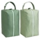 thumbnail image 1 of Nora's Nursery Bolsa seca húmeda reutilizable para pañales de tela, cápsula lavable con gran apertura de cremallera, paquete de 2 cápsulas de pañales impermeables con broche desmontable, bolsas húmeda, 1 of 5