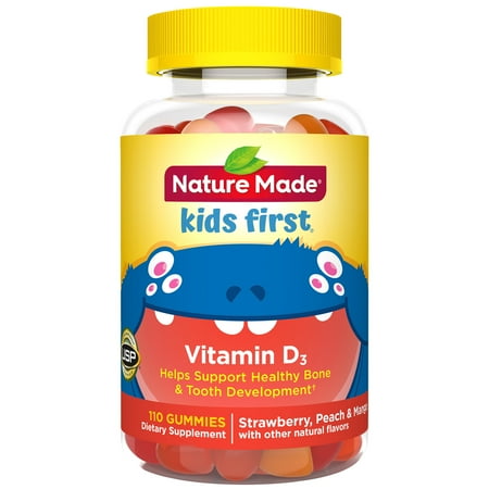Nature Made Kids First Vitamin D3 1000 Iu 25 Mcg Gummies