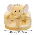thumbnail image 3 of Sofa Cover Cross-Border Baby Learning Seat Sofa Infant Sitting Posture Safety Backrest Anti-Fall Children Stool Early Education Wholesale Note: Sofa Cover Only (No Foam), Baby Learning Sofa: Backrest, 3 of 4