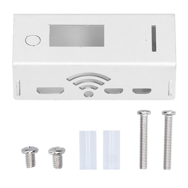 Aluminum Alloy Protective Case for Raspberry Pi W, Silver