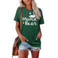thumbnail image 1 of Hauts Mama Bear pour Femmes Manches Longues Chandail Décontracté Chandails en Molleton, 1 of 4