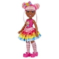 thumbnail image 3 of MGA's Dream Bella Little Candy Princess - Jaylen, Lollipop Scented 5.5" Doll with Scratch 'N Sniff Tag, Long Pink Hair, Lollipop Bow Headband, Rainbow Skirt, 4 Fashion Accessories, Gift for 3-8 years, 3 of 8