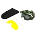 thumbnail image 1 of Gafas protectoras deportivas con 3 lentes intercambiables para ciclismo y Airsoft, 1 of 5