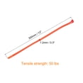 thumbnail image 2 of 12 Inch  Releasable Cable Ties Adjustable Zip Ties Removable Indoor Outdoor Tie Wraps Red 100Pcs, 2 of 6