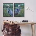 thumbnail image 3 of Stupell Industries Herons & Lake Landscape Animals & Insects Painting Black Framed Art Print Wall Art, 24 x 30, 3 of 10