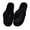Black, variant on XIMIN Womens Faux Fur Slippers Slip On Spa Thong Flat Slippers Warm Fuzzy Memory Foam Flip Flop House Slippers Soft Comfy Open Toe Indoor Home Slippers