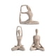 thumbnail image 4 of Estatua de mujer de Yoga de 3 piezas, figura nórdica de Yoga, escultura, adorno para escritorio, estudio de Yoga, decoración de gabinete, regalo de Arenisca Macarena Figuras de resina, 4 of 8