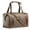Taupe, variant on Fit & Fresh Premium Neoprene Weekender Bag, Travel Bag Trolley Sleeve, Carry on Duffel Bags, Heather Grey