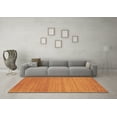 thumbnail image 3 of Ahgly Company Indoor Square Abstract Brown Contemporary Area Rugs, 7' Square, 3 of 4