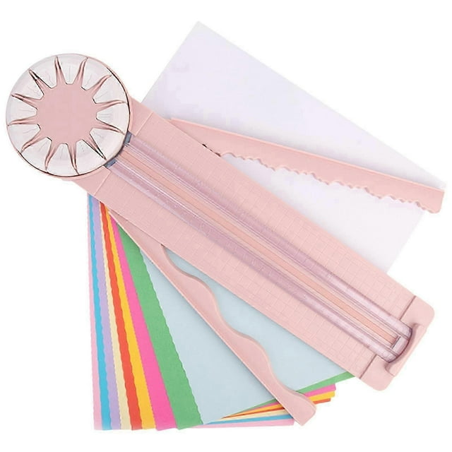 Paper Cutter with Wave Cut Craft Paper Cutter for Photo Cards
