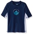 thumbnail image 1 of Kanu Surf Boys' Paradise UPF 50+ Sun Protective Rashguard Swim Shirt, Impact Navy, Large (12), 1 of 3