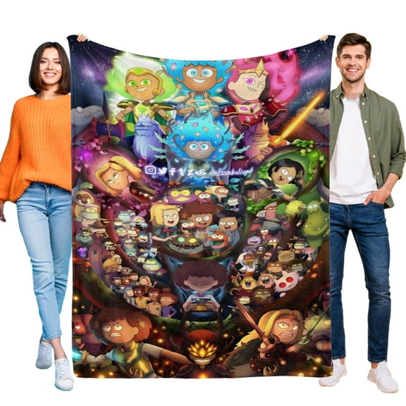 The Owl House Blanket for Boys Girls Lightweight Kids Throw Blanket Cute Soft Blankets 30x40in Flannel Plush Blankets Gifts