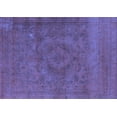 thumbnail image 1 of Ahgly Company Indoor Rectangle Oriental Blue Industrial Area Rugs, 2' x 4', 1 of 4