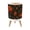 Color 1, variant on Small Trash Can with Lid Birds Blooming Cherry Vintage Botanical Soft Green Pink Oriental 1.8 Gallon Dog Proof Trash Can Round Garbage Can Waste Bin Wastebasket for Bathroom Bedroom Living Room