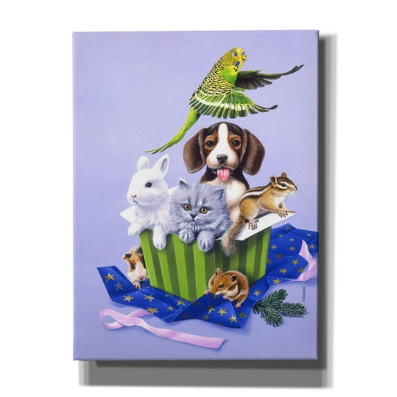 Epic Graffiti 'Pets' by Harro Maass, Canvas Wall Art, 12"x16"