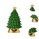 thumbnail image 4 of Adorno de mesa en miniatura para árbol de Navidad, accesorio para fotografía de boda, artesanía de resina de escritorio, estatua navideña Verde, 4 of 7