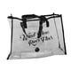 thumbnail image 4 of Bolso de mano transparente Strade Fareast Limited bolsa de Viaje de gran Capacidad negro, 4 of 8