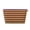 Gold, variant on Lgbt Rainbow Stripe Small Purse Organizer Zipper Cosmetic Handbag Tote Pouch For Women