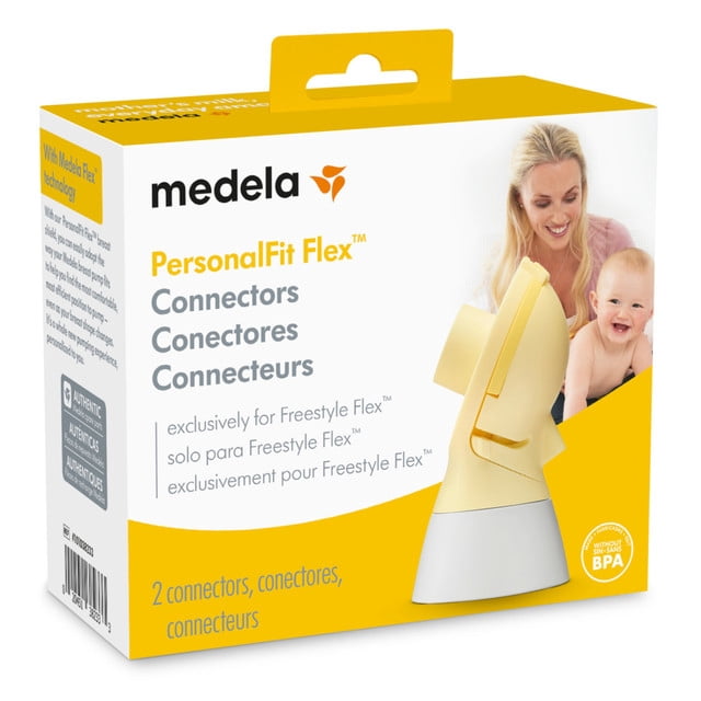 Conectores PersonalFit Flex Medela para Extractor de Leche Freestyle Flex