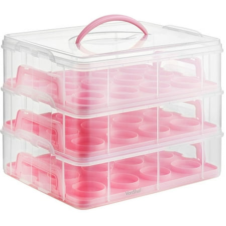 cupcake carrier holder container tier vonshef cake dialog displays option button additional opens zoom