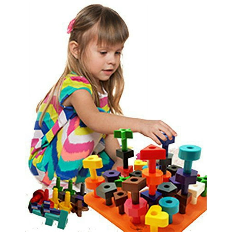 Activity Cube for Toddlers - Shape Sorter Pegboard for Babies – Skoolzy