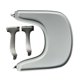 thumbnail image 1 of Trona Grippy Mantel individual para silla alta, mantel suave para bebés, utensilios para comer, bandeja para trona de bebé, bandeja para niños, niñas, Gris, 1 of 9