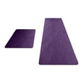 thumbnail image 2 of Zynviq Solid Color Bathroom Rugs 15.7" X 23.6" Bath Rugs Polyester Purple Washable Rectangular Absorbent Small Rug for Vanity, 2 of 6