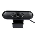 thumbnail image 1 of Graflsoa Caméra Web USB Noire avec Résolution HD 1080P, Mise au Point Manuelle, Microphone Intégré, Sans Pilote pour PC et Portable, Fréquence d'Images 30 Ips, Design Compact, 1 of 6