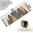 thumbnail image 5 of Yayeee Runner Rug for Bedroom 2'x6' Machine Washable Hallway Non Slip Mat, Brown Christmas Trees, 5 of 8