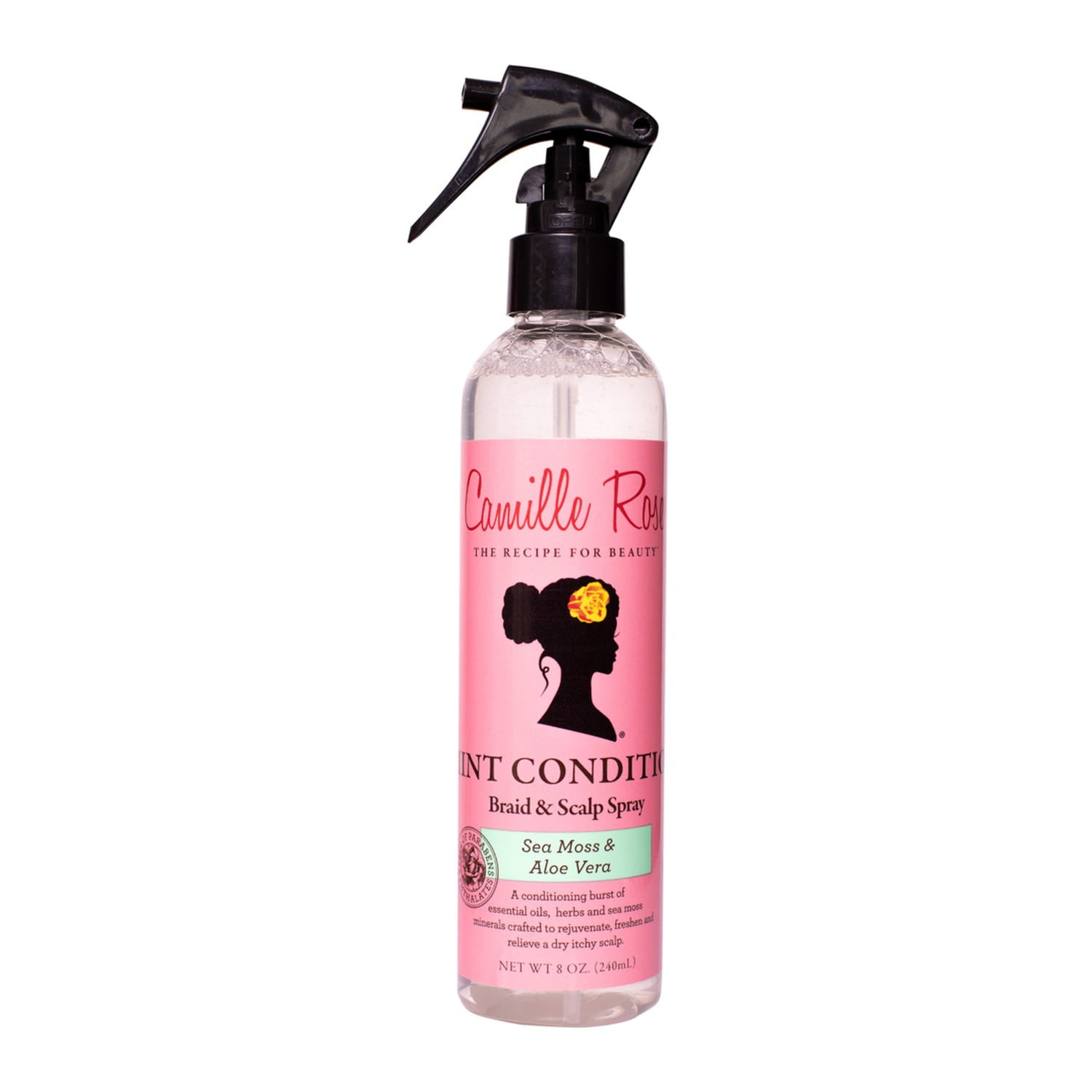 CAMILLE ROSE - Mint Condition Braid & Scalp Spray, 8 Oz. * BEAUTY TALK LA *