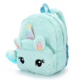 thumbnail image 1 of Mochila de unicornio de peluche, linda mini mochila de unicornio para niñas y niños, mochilas escolares para guardería, rosa/azul Zhivalor 2033029-1, 1 of 2