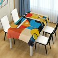 thumbnail image 4 of Yayeee Tablecloths 54" x 72" Rectangle Wrinkle Resistant Party Table Cover, Modern Cocktails, 4 of 8