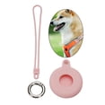 thumbnail image 3 of lionlar Étui en Gel de Silice Housse de Protection Douce pour Protection de Localisation Rose, 3 of 8