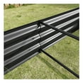 thumbnail image 4 of Elio Outdoor Metal 6×3×x1ft Raised Garden Bed, 6FT Planter Box, Rust-Resistant, Open Bottom, Sturdy Design for Vegetables, Flowers, Herbs, Black, 4 of 8